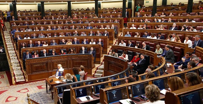 Hemiciclo del Congreso de los Diputados. / EP