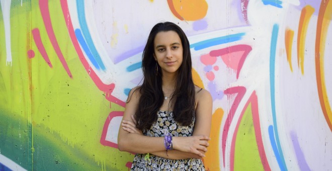 Maria Serra, una de les portaveus del moviment ecologista Fridays for Future a Barcelona. Maria Rubio