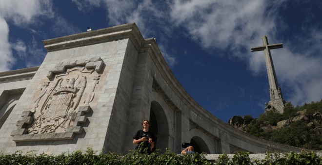 Turistas en el Valle de los Caídos. - REUTERS