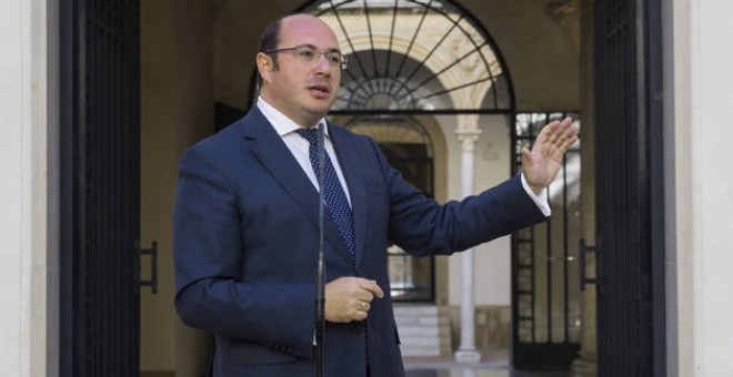 El expresidente de Murcia Pedro Antonio Sánchez, en una imagen de archivo. EFE