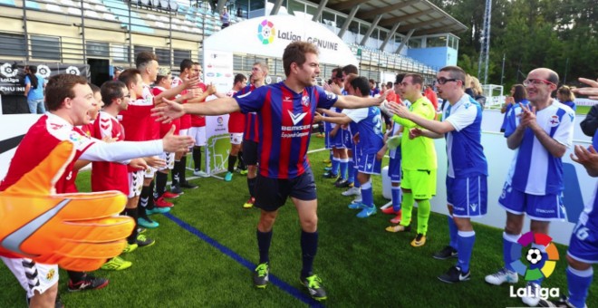 Arranca la nueva Liga Genuine Santander, un ejemplo de 'fair play', deportividad y compañerismo