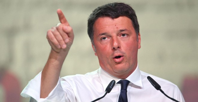 20/10/2019.- El ex primer ministro italiano y fundador del partido italiano 'Italia Viva', Matteo Renzi, asiste al evento 'Leopolda 10'. EFE / EPA / CLAUDIO GIOVANNINI