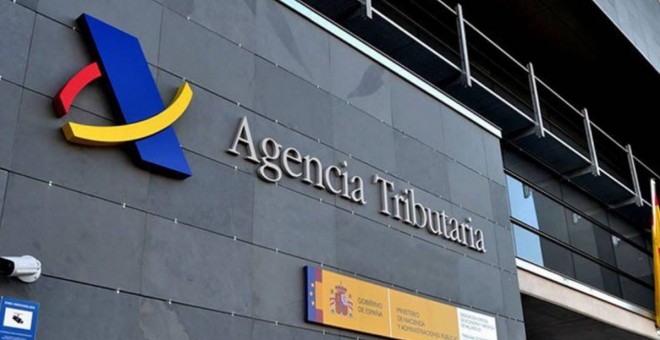 Oficinas de la Agencia Estatal de Administración Tributaria, en Barcelona. EFE