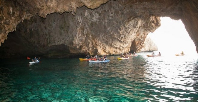 Imagen de archivo de la cova del Llop Marí. AYUNTAMIENTO DE XÁBIA
