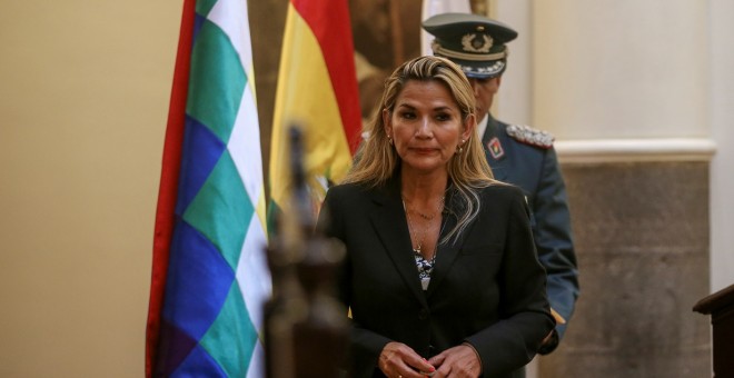 13/11/2019 - Jeanine Áñez, presidenta interina autoproclamada de Bolivia. / REUTERS - LUISA GONZALEZ