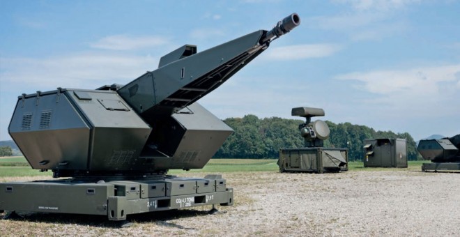 Uno de los sistemas de defensa antiaérea fabricados por SAPA, en una imagen publicada en su página web.