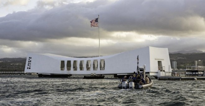 La base de Pearl Harbor conmemoraría en los próximos días el ataque realizado por Japón en la Segunda Guerra Mundial. TWITTER/@JointBasePHH