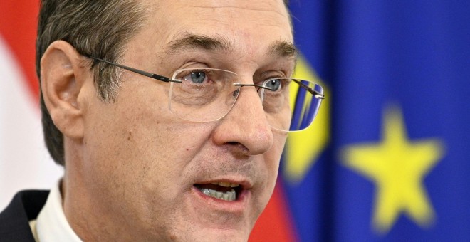 El exlíder del Partido de la Libertad de Austria (FPÖ) Heinz Christian Strache. EUROPA PRESS