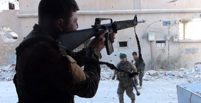 Imagen del documental 'Si te dicen que caí en Rojava'.