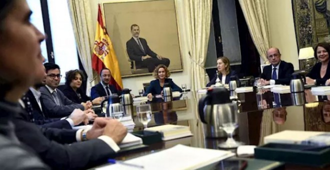 El nuevo reparto de los 350 escaños del Congreso coge forma. /EUROPA PRESS