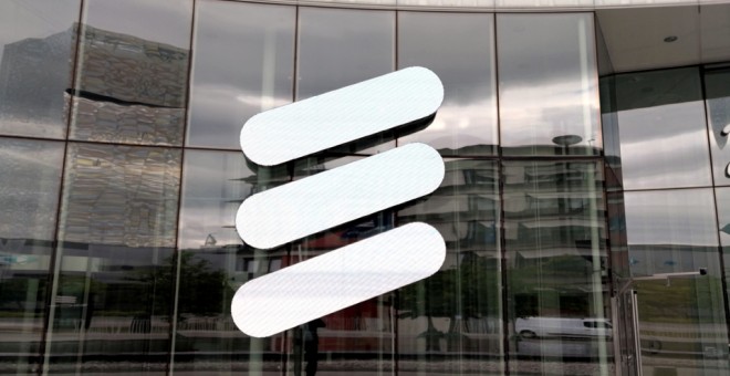 El logo de Ericsson se su sede en Estocolmo (Suecia). REUTERS / Olof Swahnberg