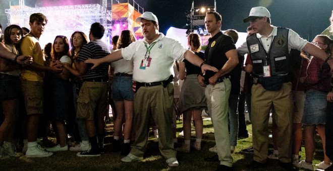 Paul Walter Hauser, en una escena de la película.