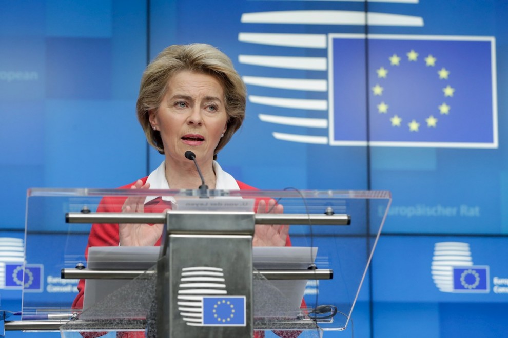 La presidenta de la Comisión Europea, Ursula Von der Leyen. - EFE
