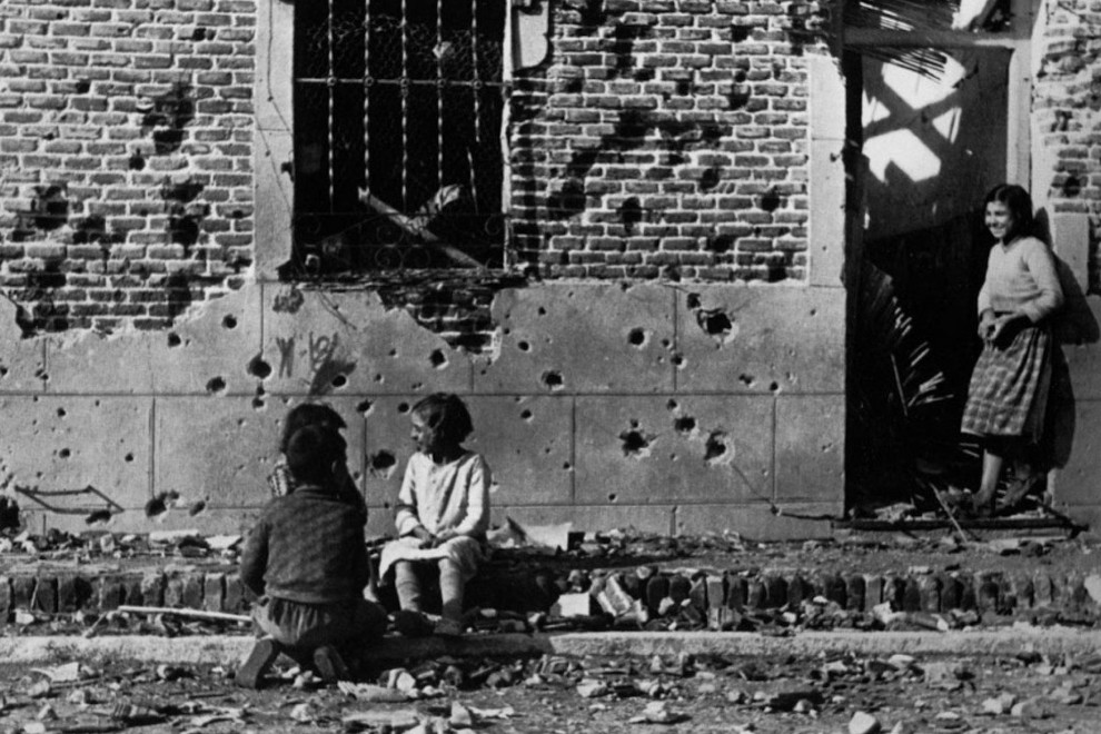 Foto de Robert Capa tomada en Madrid en noviembre de 1936. / INTERNATIONAL CENTER OF PHOTOGRAPHY