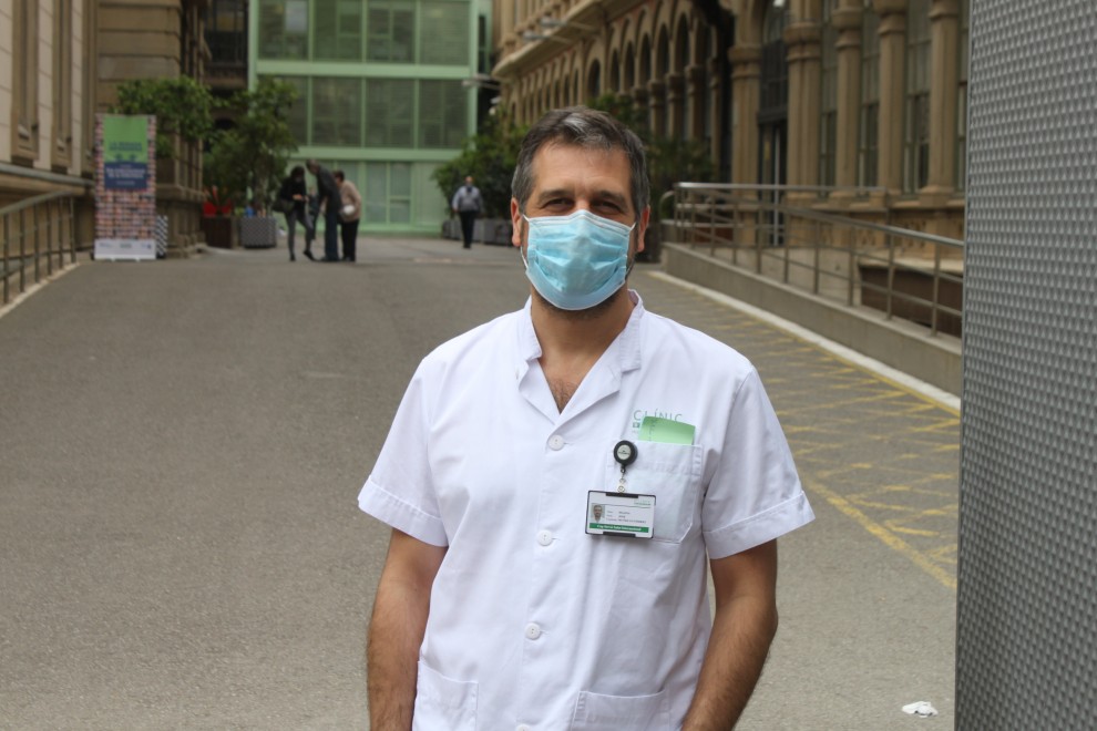 José Muñoz, cap del servei de Salut Internacional de l'Hospital Clínic. M. F.