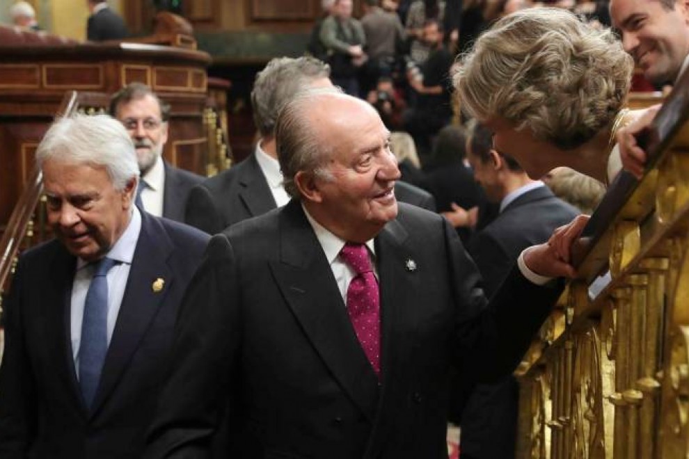 Juan Carlos I en el Congreso