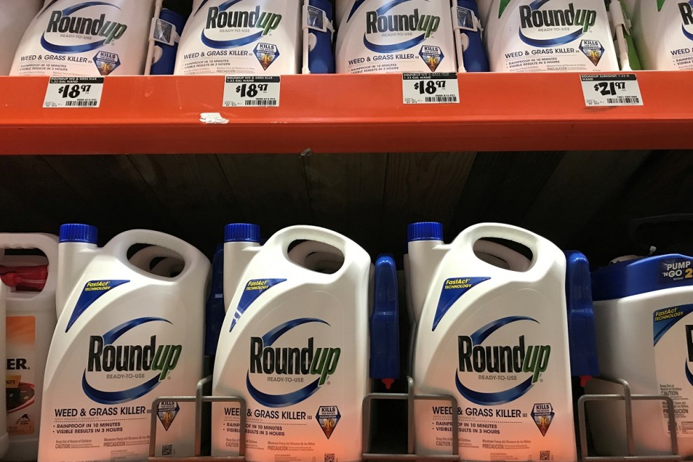 Envases de 'Roundup' en una tienda en California (EEUU). REUTERS/Mike Blake