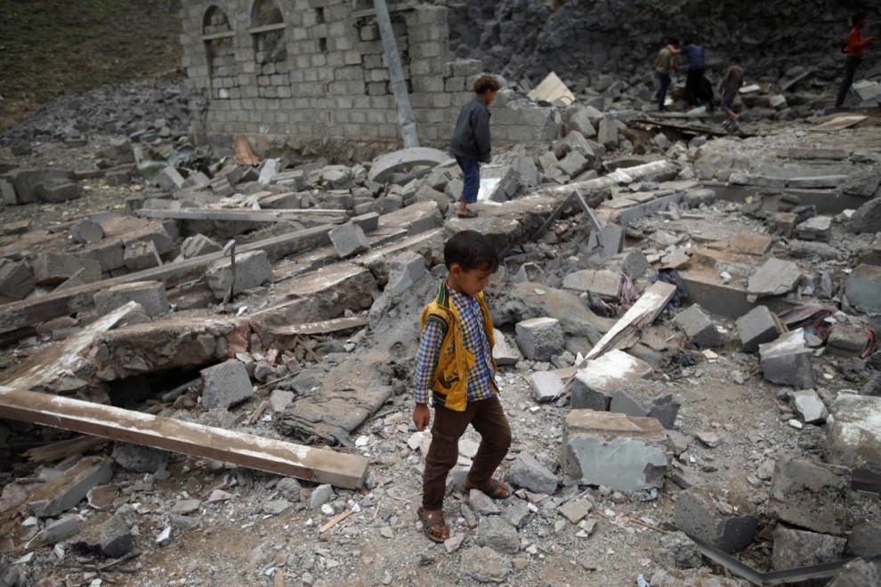 bombardeo yemen