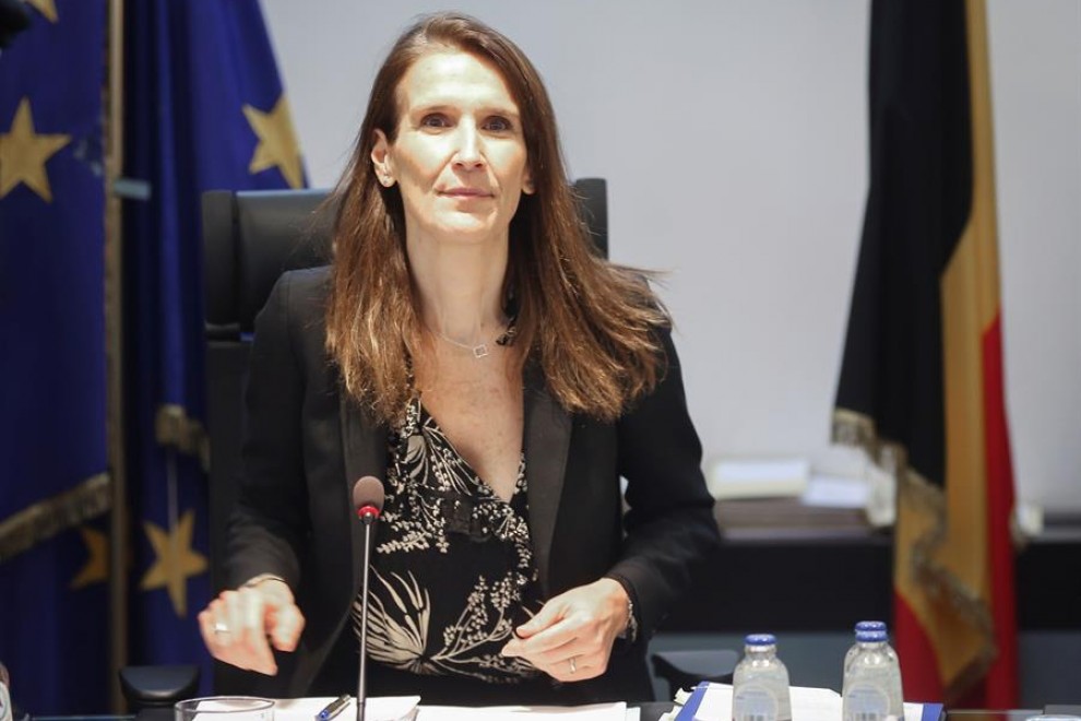 La primer ministra belga Sophie Wilmes /EFE