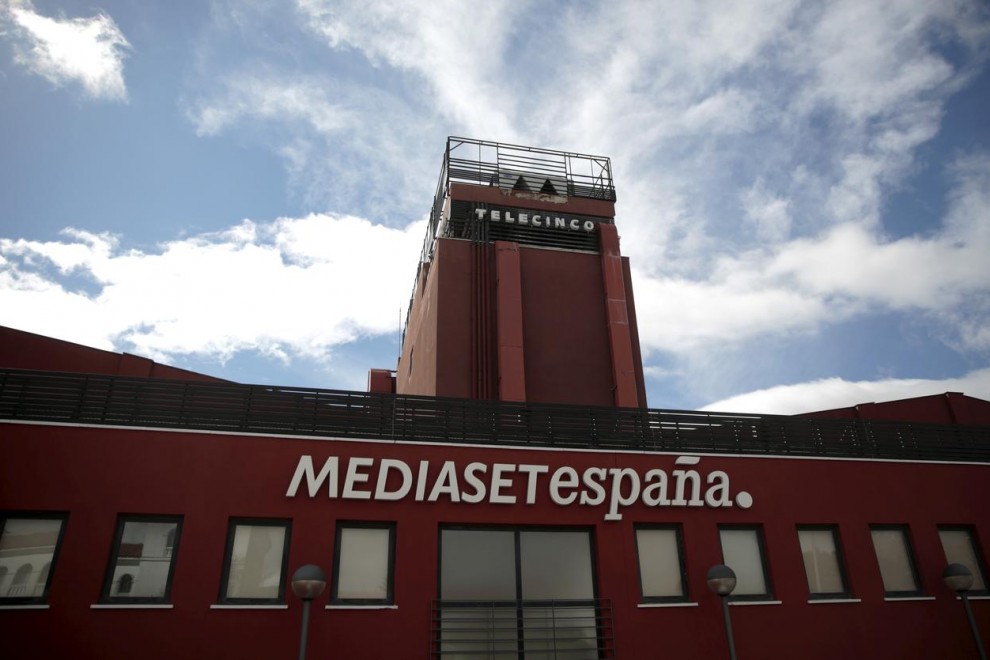La sede de Mediaset España, en la zona norte de Madrid. REUTERS