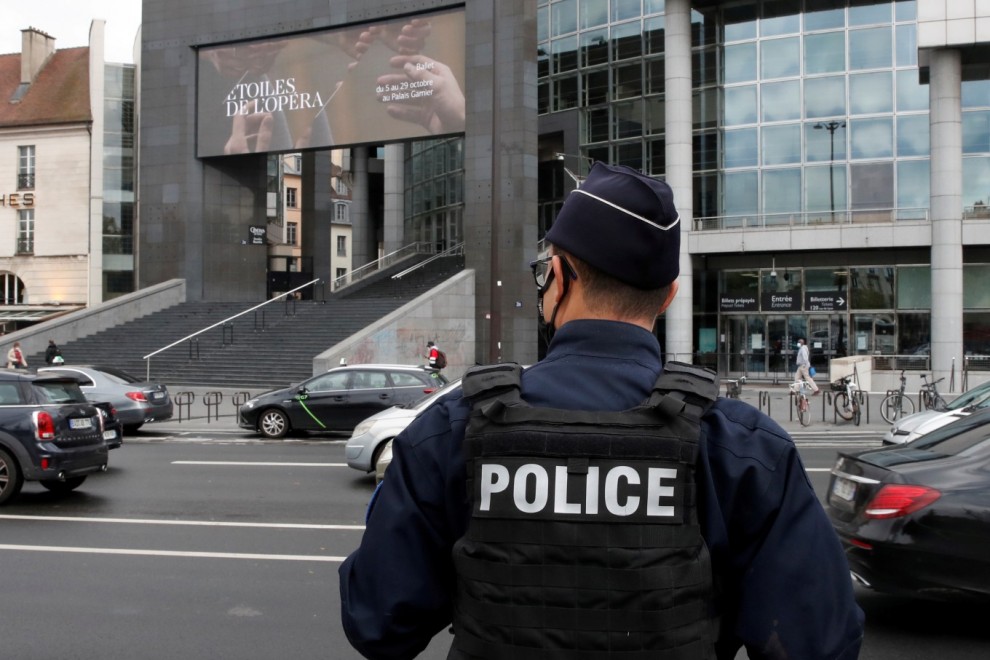Imagen de archivo de agentes de la policía francesa. /Reuters