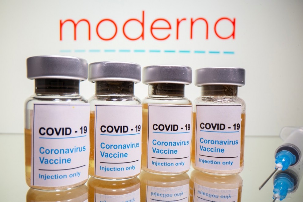 Dosis de la vacuna Moderna.