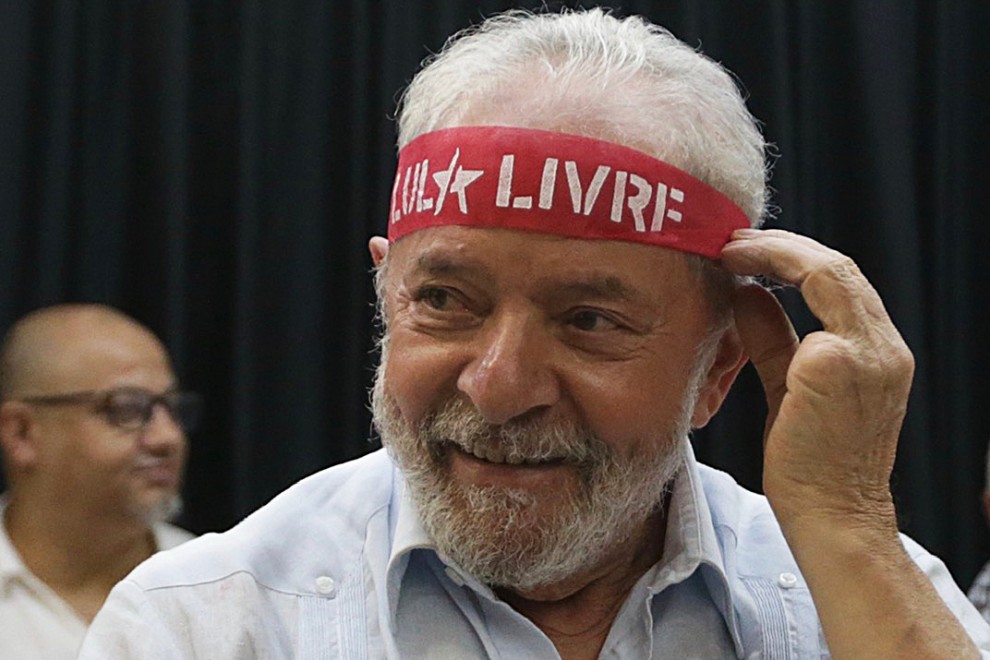 Lula da Silva, en un acto en enero de 2020, dos meses después de ser excarcelado.