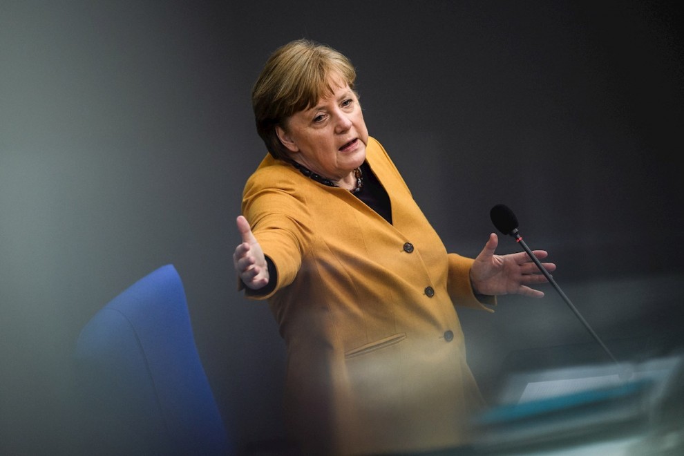 La canciller alemana, Angela Merkel, este miércoles