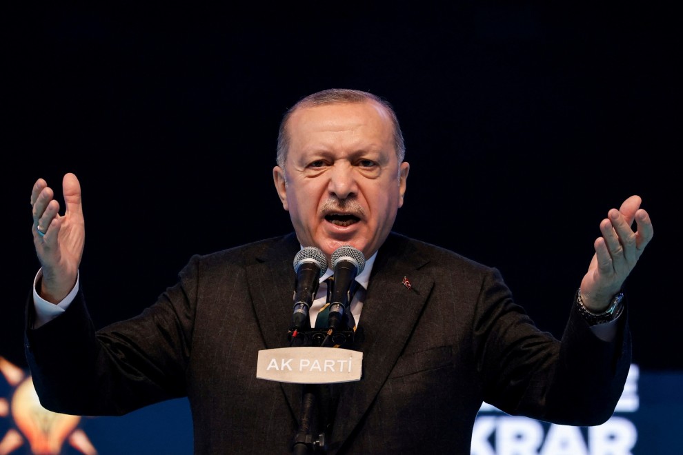 24/03/2021 El presidente de Turquía, Tayyip Erdogan