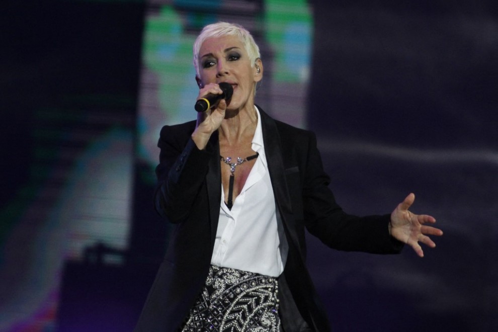 La cantante española Ana Torroja en la 57a edición del Festival de la Canción de Viña del Mar en Viña del Mar, Chile, el 23 de febrero de 2016