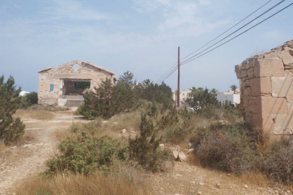 Lugar donde emplazó un penal franquista en Formentera durante la guerra civil y los primeros años de dictadura