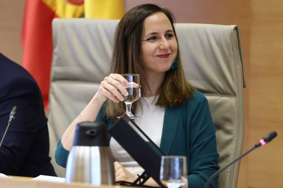 Ione Belarra comparece en la Comisión de Derechos Sociales y Políticas Integrales de la Discapacidad, en el Congreso de los Diputados, a 1 de junio de 2022, en Madrid.