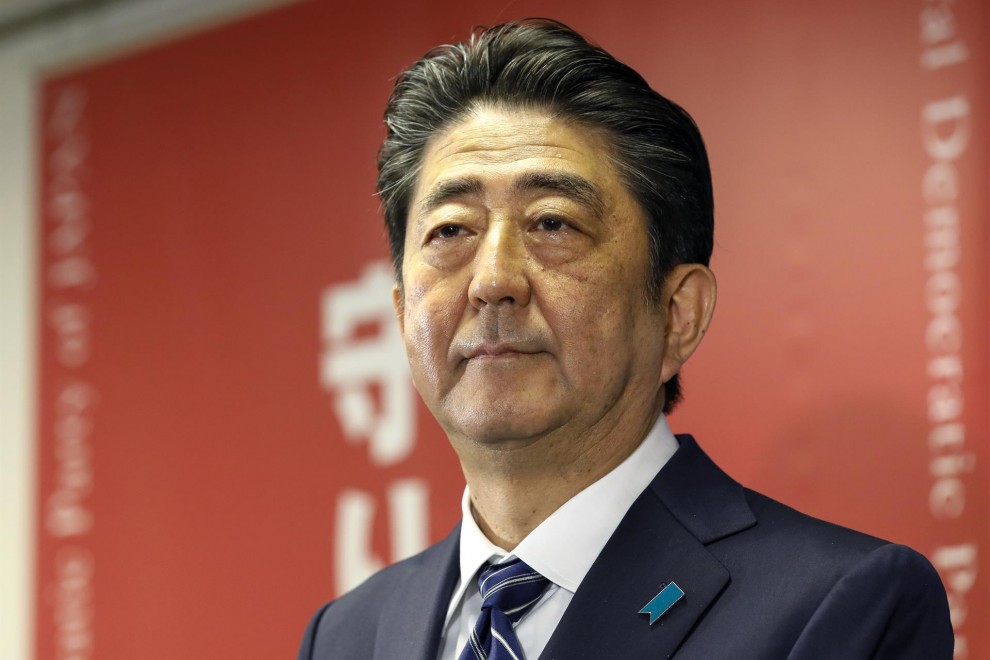 L’ancien Premier ministre japonais Shinzo Abe dans une image d’archives.
