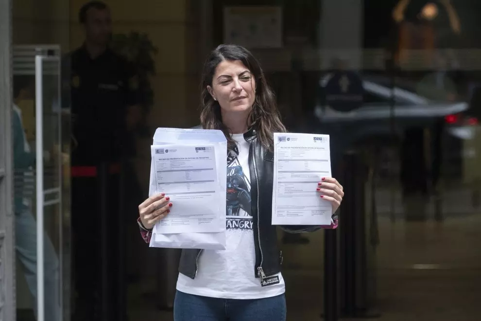 Macarena Olona registra sin problemas su partido tras acusar a Interior de boicot