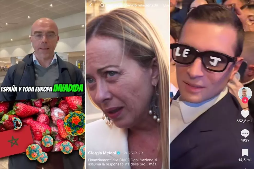 La extrema derecha de Abascal, Meloni y Le Pen sale a la pesca del voto joven en TikTok