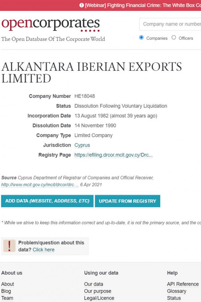 Alkantara Iberian Exports.