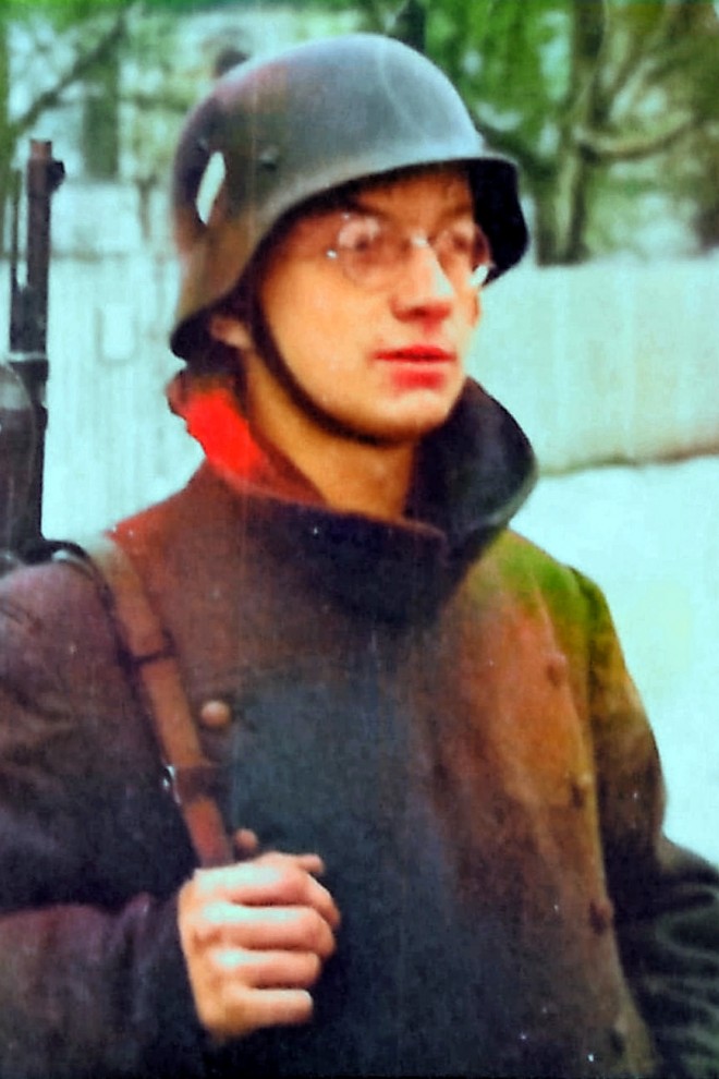 Un retrato del soldado nazi Günter Zeschke