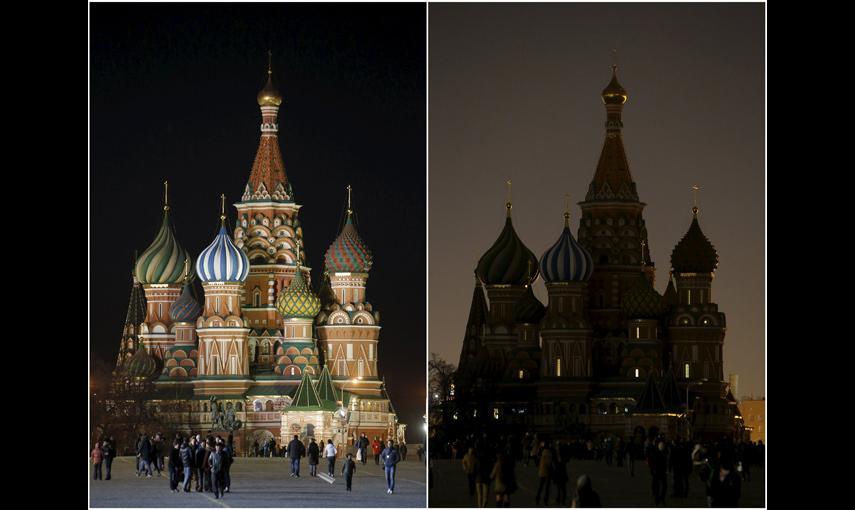 La catedral de St. Basil en Moscú. - REUTERS