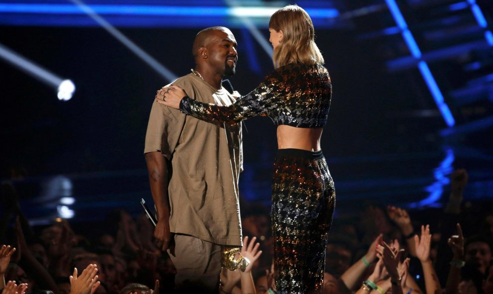 El rapero Kanye West y Taylor hicieron las paces tras desencuentros pasados