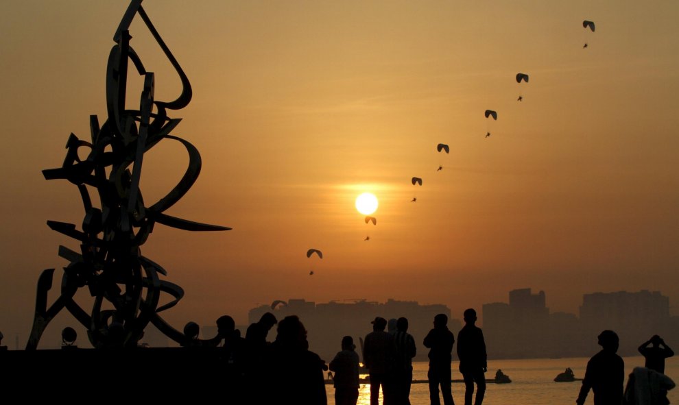 Celebración del Día Nacional de Qatar. REUTERS/Naseem Zeitoon