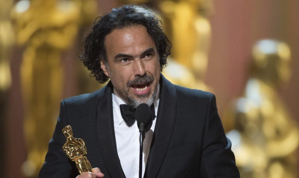 El renacido del mexicano Alejandro González Iñárritu se llevó tres estatuillas, al mejor director, mejor actor para Leonardo DiCaprio y mejor fotografía para Emmanuel El Chivo Lubezki.- EFE