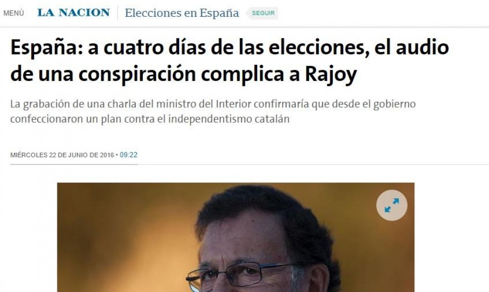 La Nación - Escándalo Fernández Díaz