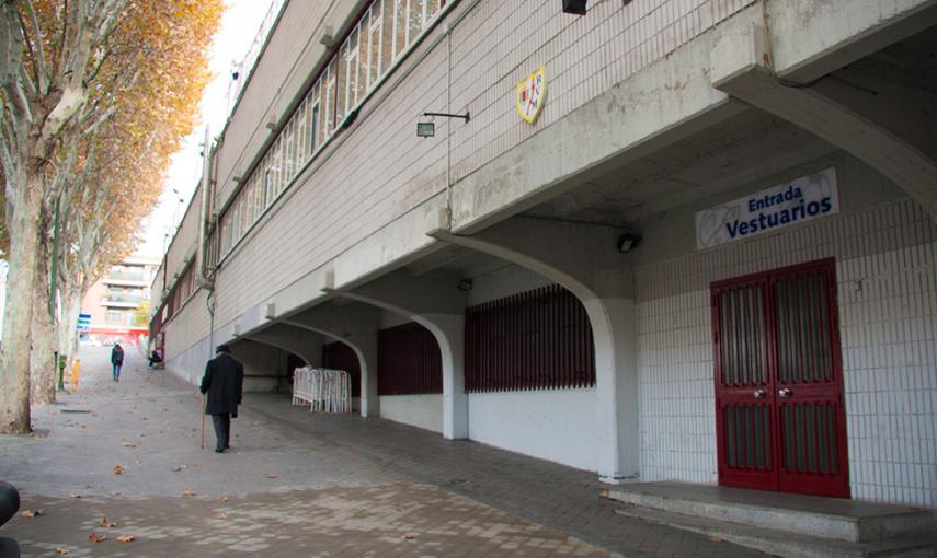 Un lateral del estadio. // CHRISTIAN GONZÁLEZ