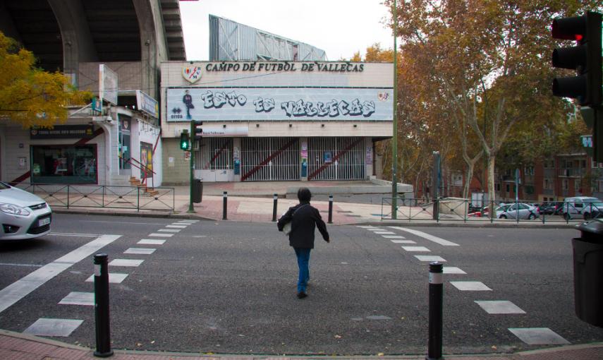 Otra imagen de los aledaños de coliseo del equipo franjirrojo. // CHRISTIAN GONZÁLEZ