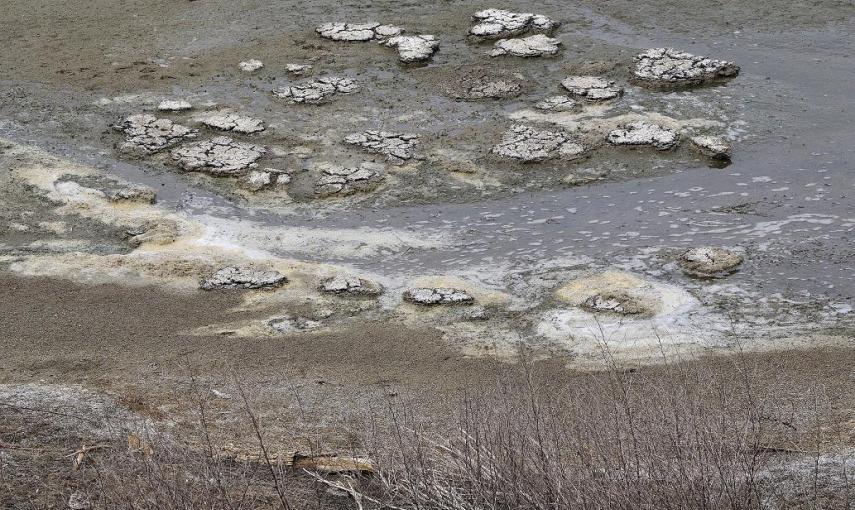 El lago Clearlake en California (Estados Unidos) muestra signos de la sequía que azota la región. California hace frente a una de sus peores sequías, "la peor en 1.200 años", según la BBC./ EFE