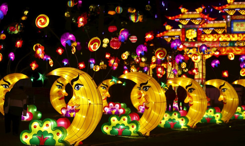 El Festival de Luces de Dandenong en el suburbio de Dandenong en Melbourne, Australia. REUTERS / Darrin Zammit Lupi