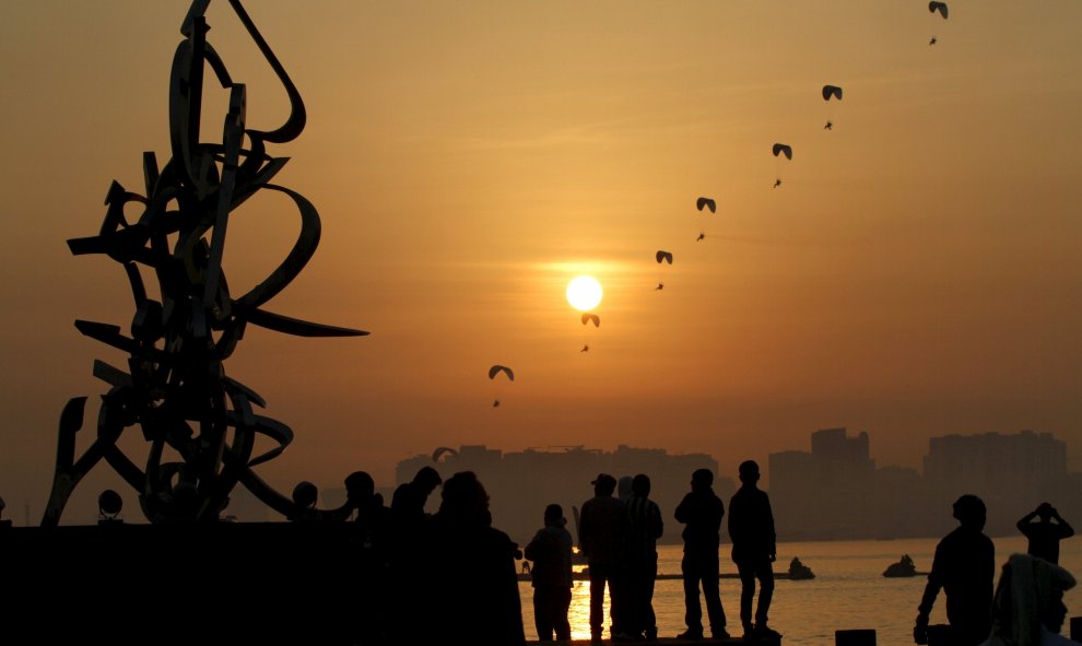 Celebración del Día Nacional de Qatar. REUTERS/Naseem Zeitoon