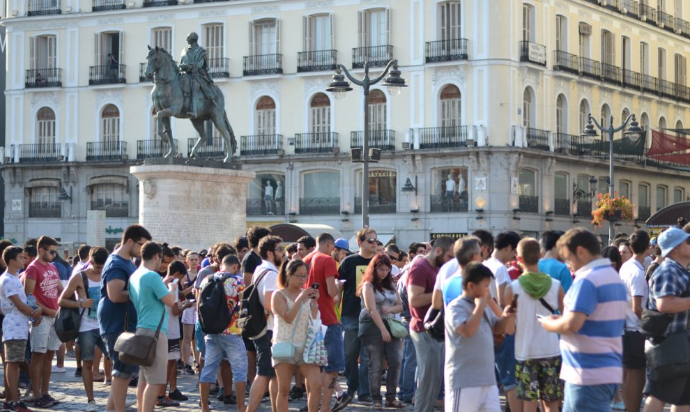 Madrid bate el récord de asistencia  en la primera gran quedada Pokémon./Raquel Abad