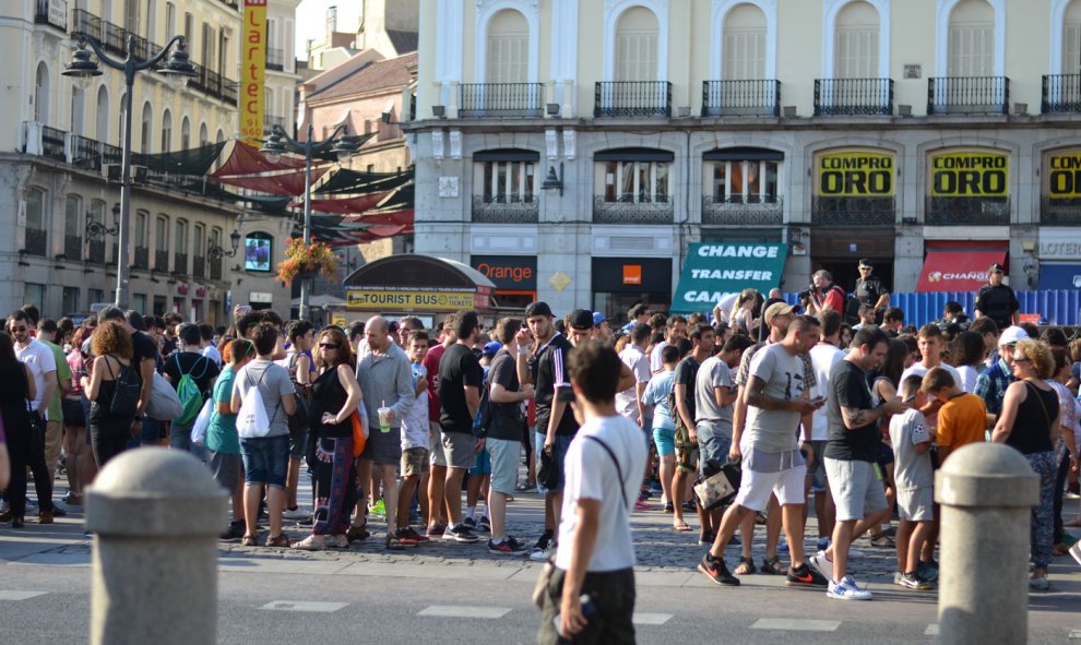 Madrid bate el récord de asistencia  en la primera gran quedada Pokémon./Raquel Abad