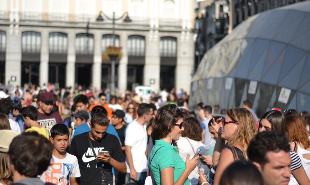 Madrid bate el récord de asistencia  en la primera gran quedada Pokémon./Raquel Abad